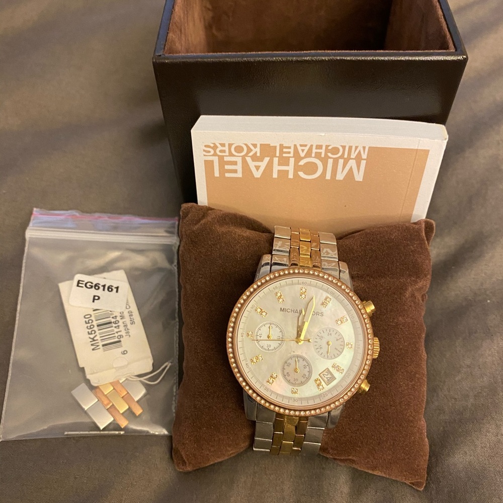 Michael Kors Women’s Lexington Chronograph Watch